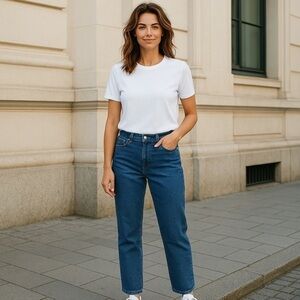 Banana Republic NWT Beau Jean — Low Rise, Medium Wash, Size 31/12, Retails $80